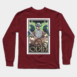 Odin – the All father - color Long Sleeve T-Shirt